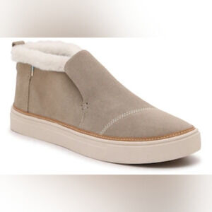 TOMS Paxton faux fur/suede slip on shoe size W7‎